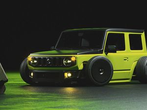 Lucu Banget, Begini Jadinya Jika Suzuki Jimny Dibuat Ceper