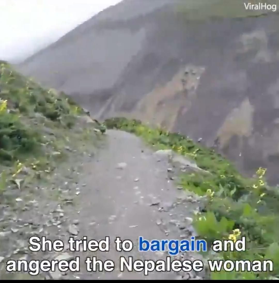 penjual teh nepal marah