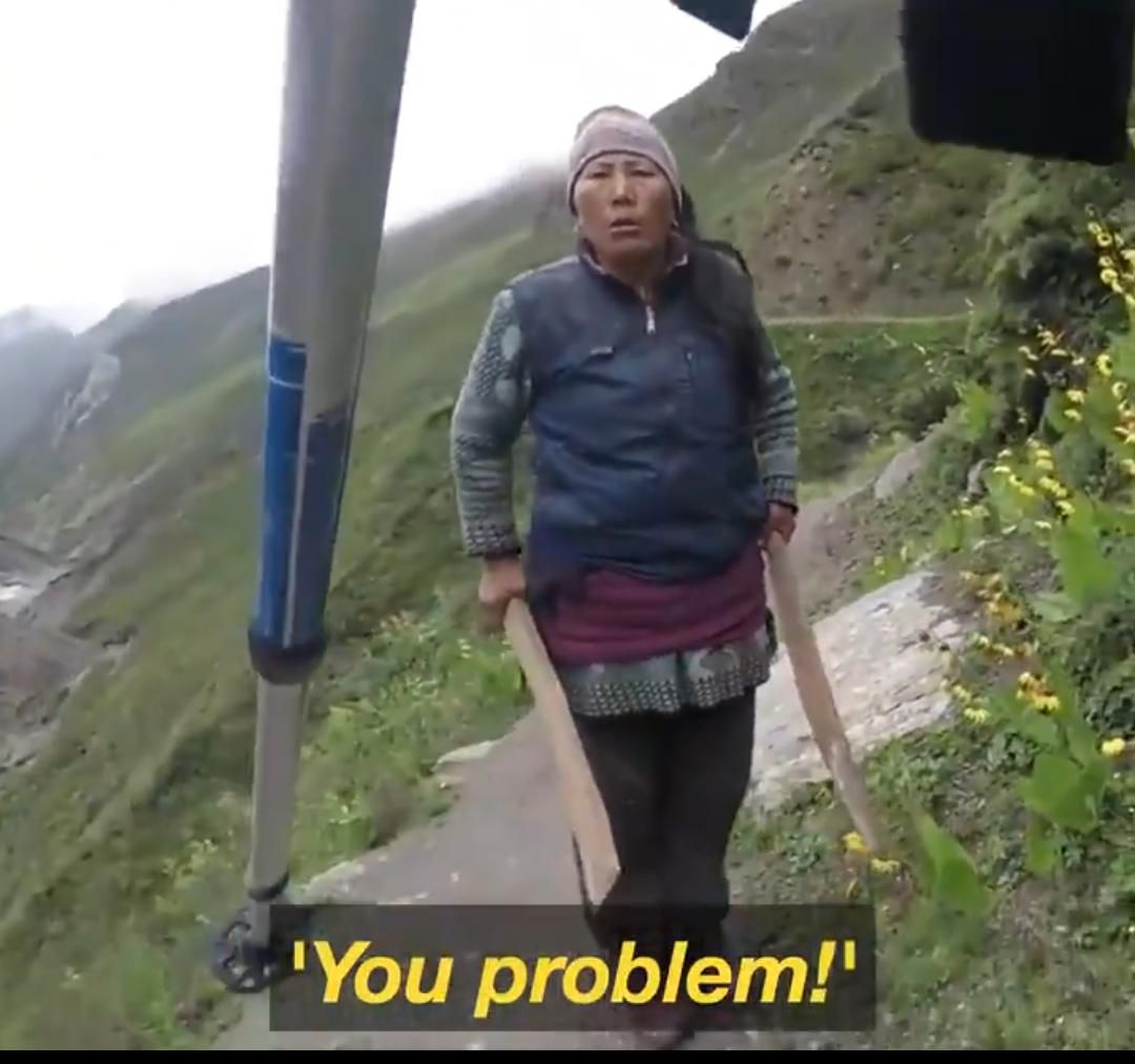 penjual teh nepal marah
