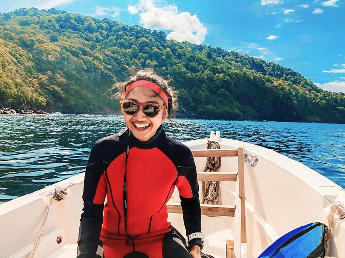 Pulau Weh Aceh, Spot Diving Favoritnya Claresta Taufan