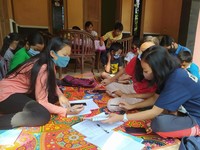 Suasana Belajar Online di Dusun Tlogosari, Magelang