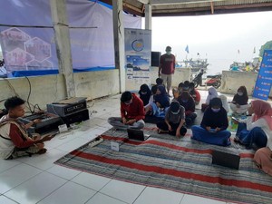 Mudahkan Belajar Online, XL Gratiskan Akses Internet ke Anak Nelayan