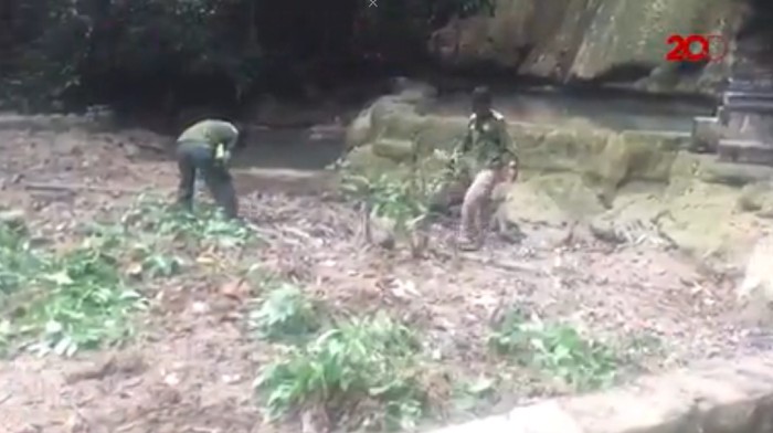 air terjun tirta rimba buton, air terjun, tirta rimba buton