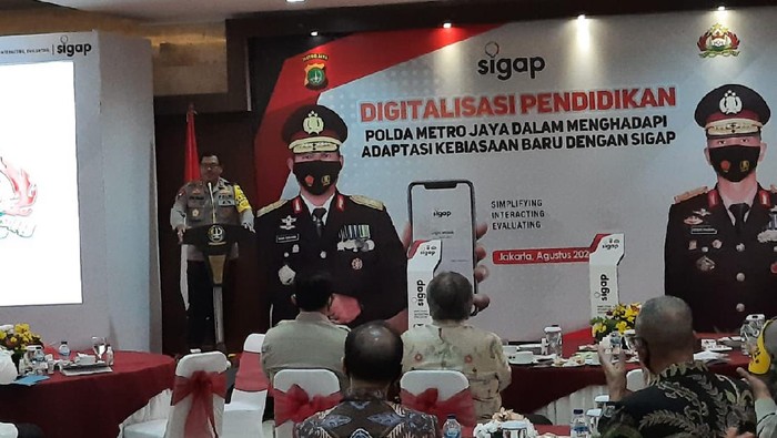 Aplikasi SIGAP Jadi Inovasi Polda Metro Jaya di Tengah Pandemi