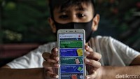 Akses internet ini kemudian dipergunakan oleh anak-anak untuk belajar online.