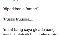 Sering kesal sama tukang parkir di minimarket? Begini nih kelakuan netizen saat baru gajian, bayar parkir saja pakai motor. Foto: twitter @jek__