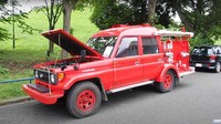 Salah satu contoh mobil pemadam kebakaran ukuran mini ini adalah Toyota Land Cruiser tahun 1996. Foto: motor1