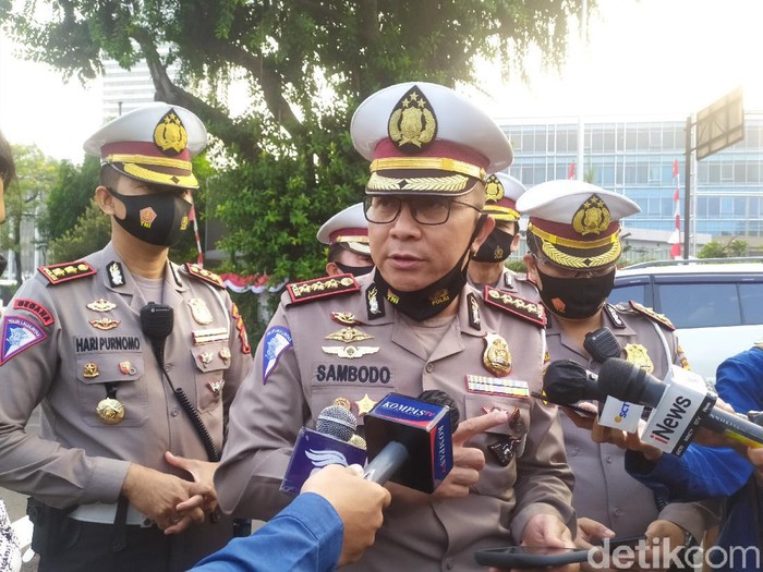 Dirlantas Polda Metro Jaya Kombes Sambodo Purnomo Yogo (Luqman N Arun/detikcom)