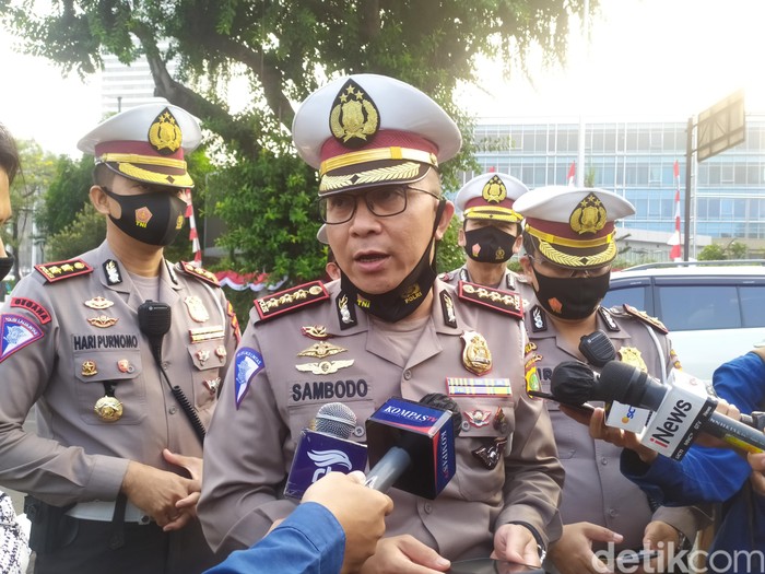 Dirlantas Polda Metro Jaya Kombes Sambodo Purnomo Yogo (Luqman N Arun/detikcom)