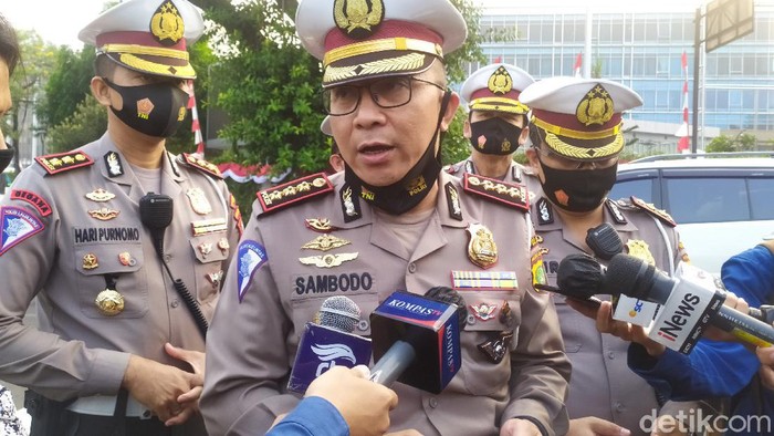 Dirlantas Polda Metro Jaya Kombes Sambodo Purnomo Yogo (Luqman N Arun/detikcom)
