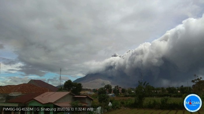 Erupsi Gunung Sinabung (dok. Istimewa)