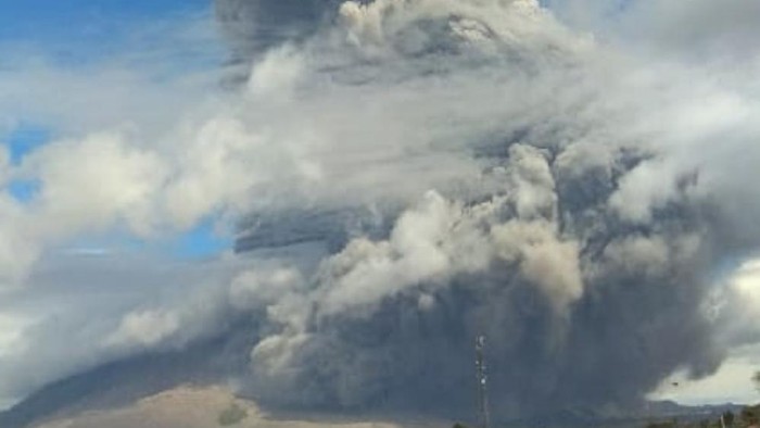 Erupsi Gunung Sinabung (dok. Istimewa)