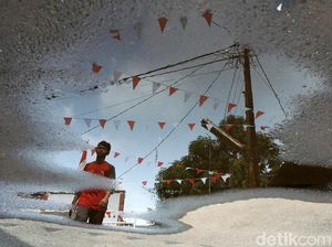 Gang-gang di Lubang Buaya Berhias Merah Putih