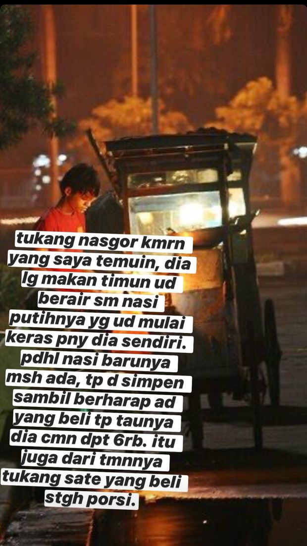 gerakan jajan di pedagang gerobak