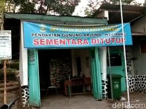 Tahura Pastikan Tak Ada Pengibaran Bendera Merah Putih di Gunung Arjuna