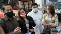 Keduanya sempat saling lapor atas kasus penganiayaan usai bertengkar di sebuah kelab malam. Pool/Palevi S/detikFoto.