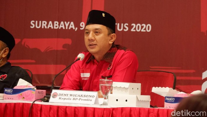 Ketua Bappilu DPD PDI Perjuangan Jatim Deni Wicaksono