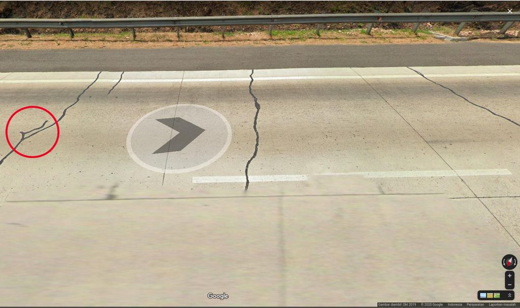 Lokasi Tabrakan Elf Vs Minibus di Tol Cipali Via Google Maps