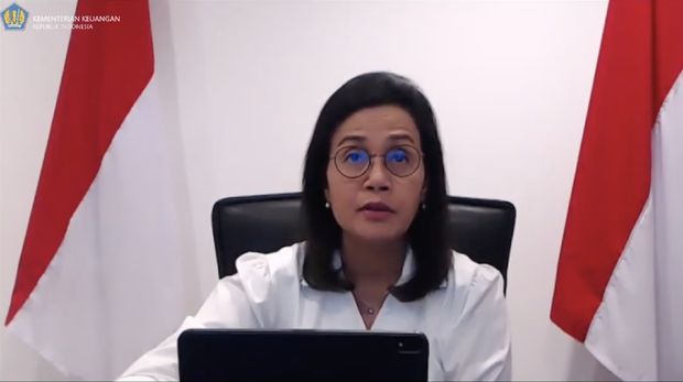 Menteri Keuangan Sri Mulyani  (Tangkapan Layar Youtube Kemenkeu RI)