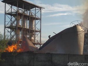Ledakan di Pabrik Bioetanol Mojokerto Terjadi di Bagian Proses Utama