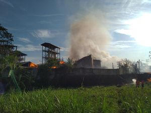 Ledakan Pabrik Bioetanol Mojokerto Berasal dari Tangki