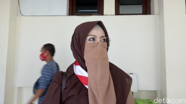 Plt Kepala Dinas Pendidikan Kota Makassar, Amalia Malik (Ibnu Munsir-detikcom).