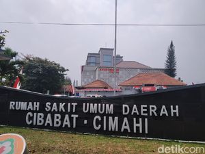 RSUD Cibabat Lockdown, Sebagian Nakes Tetap Rawat Pasien
