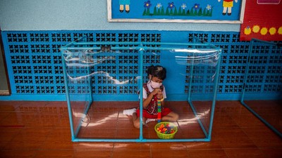 Seperti Ini Anak-anak TK di Thailand Bermain