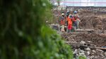 Turap yang Jebol di BKB Mulai Diperbaiki