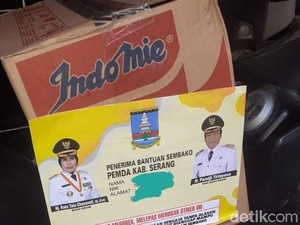 Stiker Bupati di Bansos Serang, Bawaslu: Potensi Penyalahgunaan Kewenangan