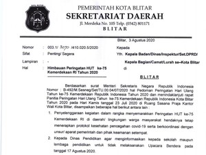 Pemkot Blitar Tak Larang, Tapi 3 Camat  Ini Sepakat Tiadakan Lomba Agustusan