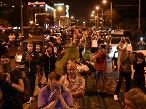 1 Orang Tewas dalam Demonstrasi Sengketa Pemilu di Belarus