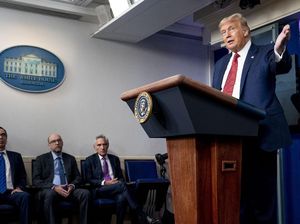 Trump Kaget Biden Tunjuk Kamala Harris Jadi Cawapres