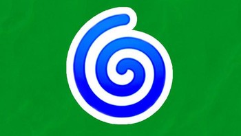 Ini bukan spiral ataupun obat nyamuk, tapi emoji untuk tanda topan. Foto: Brightside