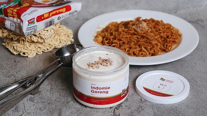 Es krim rasa Indomie