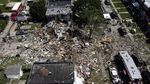Foto-foto Kerusakan Imbas Ledakan Besar di Baltimore AS