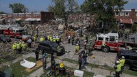 Pernyataan terpisah dari Baltimore Gas and Electric Co (BGE) menyatakan bahwa tidak ada bacaan gas yang ditemukan pada salah satu bangunan dan tidak ada kebocoran gas yang terdeteksi pada pipa gas. BGE juga menegaskan tidak ada bau gas yang dilaporkan sebelum ledakan terjadi.
