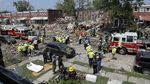 Foto-foto Kerusakan Imbas Ledakan Besar di Baltimore AS