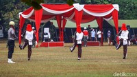 Pelaksanaan latihan ini dilaksanakan dengan menerapkan protokol kesehatan.