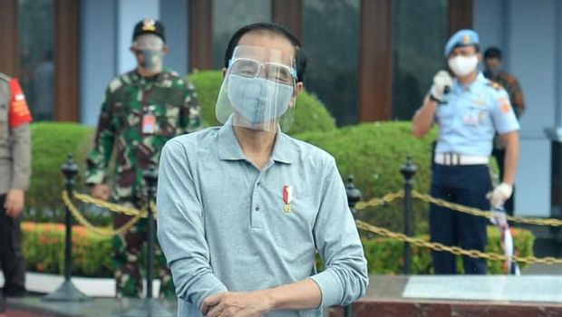Presiden Jokowi kunker ke Jawa Barat dan disambut Gubernur Ridwan Kamil.