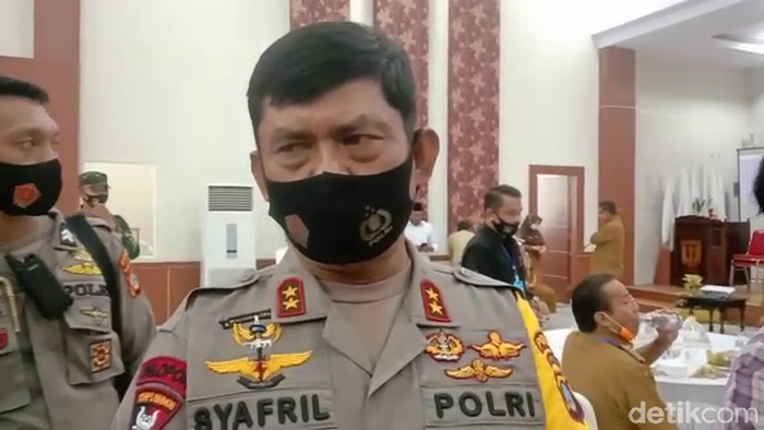 Kapolda Sulteng Irjen Syafril Nursal (M Qadri/detikcom)