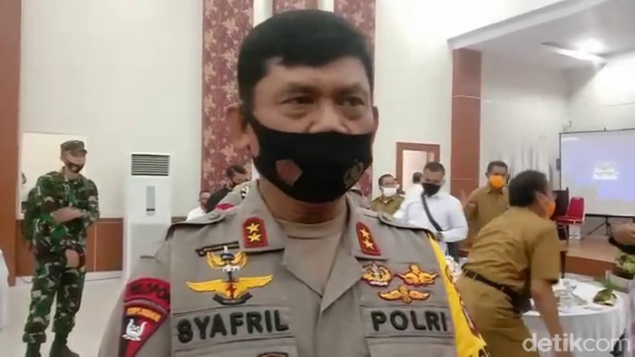 Kapolda Sulteng Irjen Syafril Nursal (M Qadri/detikcom)