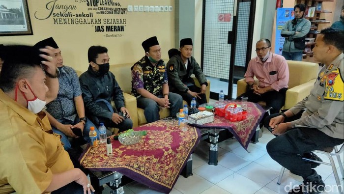 Kapolres menemui anggota LPBHNU dan Ansor Situbondo