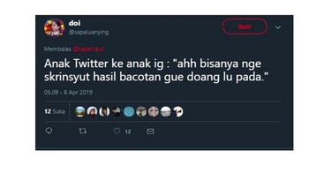 Benar nggak nih? Foto: Twitter/@sapaluanying