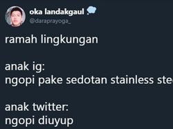 Meme Beda Anak Twitter VS Anak Instagram, Kamu yang Mana?