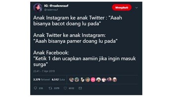 Di antara tiga pilihan ini, kamu yang mana? Foto: Twitter/@radenrauf