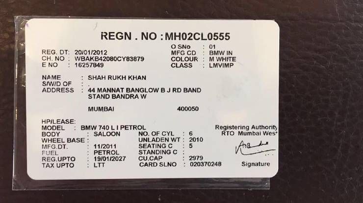 Mobil Mewah Shahrukh Khan Dijual