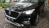 Mobil ini akan mengisi segmen di atas model MG ZS yang lebih dulu meluncur di pasaran mobil Indonesia sejak Maret lalu. Foto: Rizki Pratama