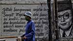 Mural Pahlawan Nasional Mejeng Jelang HUT RI