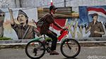 Mural Pahlawan Nasional Mejeng Jelang HUT RI